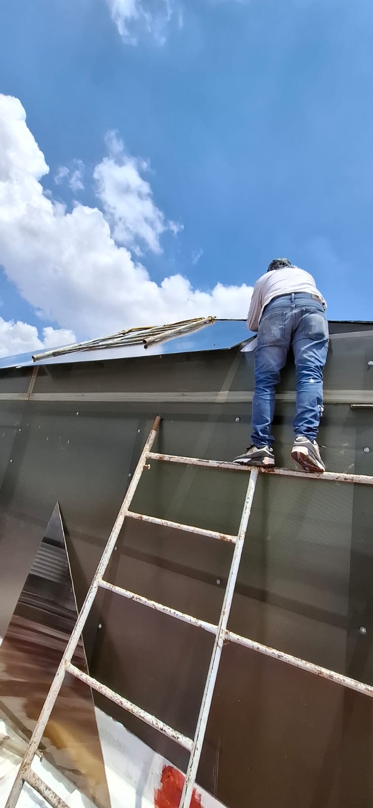 Instalación en cubierta